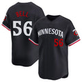Kooe M.Twins #56 Josh Bell Player Navy Home Limited Stitched Jerseys