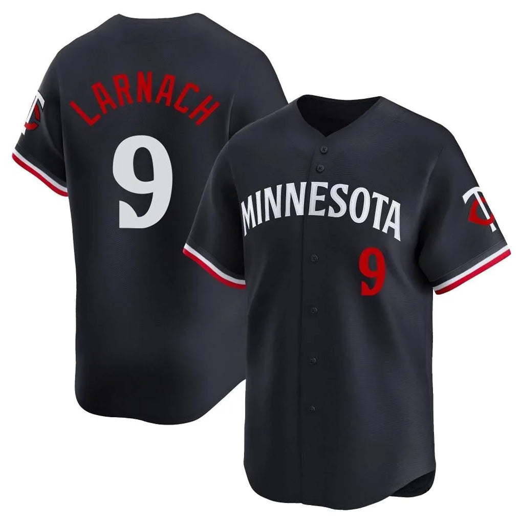 Kooe M.Twins #9 Trevor Larnach Player Navy Home Limited Stitched Jerseys