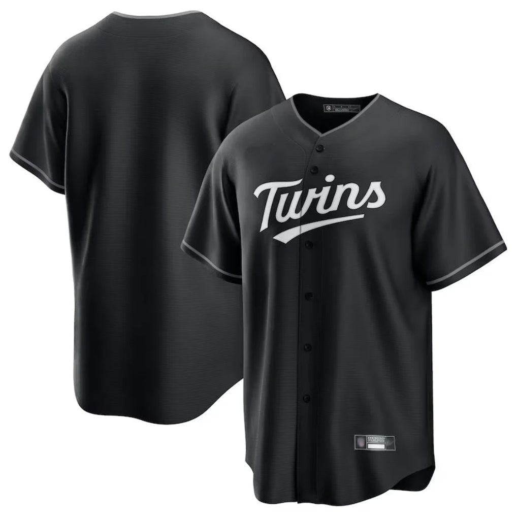Kooe M.Twins ## Twins Blank Player Black Home Game Stitched Jerseys