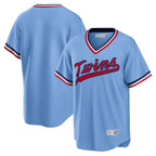 Kooe M.Twins ## Twins Blank Player Light Blue Road Cooperstown Collection T-shirt Stitched Jerseys