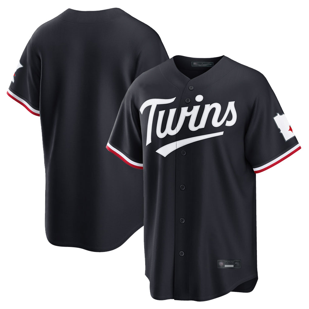 Kooe M.Twins ## Twins Blank Player Navy Home Game Stitched Jerseys