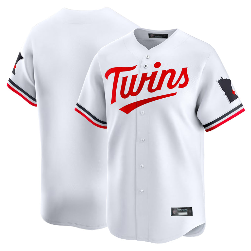 Kooe M.Twins ## Twins Blank Player White Home Limited Stitched Jerseys
