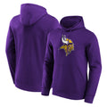 Kooe MN.Vikings Purple LOGO Pullover Hoodies Home Game Blank Player Stitched Jerseys