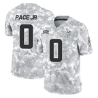 Kooe MN.Vikings #0 Ivan Pace Jr. Player Arctic Camo Salute To Service Limited Game Stitched Jerseys