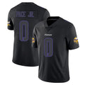 Kooe MN.Vikings #0 Ivan Pace Jr. Player Black Impact LImited Home Game Stitched Jerseys