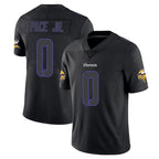 Kooe MN.Vikings #0 Ivan Pace Jr. Player Black Impact LImited Home Game Stitched Jerseys