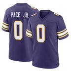 Kooe MN.Vikings #0 Ivan Pace Jr. Player Purple Classic Home Game Stitched Jerseys