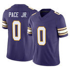 Kooe MN.Vikings #0 Ivan Pace Jr. Player Purple Limited Classic Vapor F.U.S.E. Home Game Stitched Jerseys