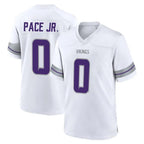 Kooe MN.Vikings #0 Ivan Pace Jr. Player White Alternate Home Game Stitched Jerseys