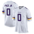 Kooe MN.Vikings #0 Ivan Pace Jr. Player White Home Game Stitched Jerseys