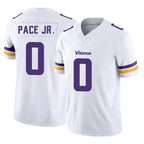 Kooe MN.Vikings #0 Ivan Pace Jr. Player White Limited Vapor F.U.S.E. Home Game Stitched Jerseys