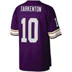 Kooe MN.Vikings #10 Fran Tarkenton Mitchell & Ness Purple Legacy Replica Jersey