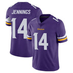 Kooe MN.Vikings #14 Jauan Jennings Player Purple Limited Vapor Untouchable Home Game Stitched Jerseys