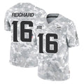 Kooe MN.Vikings #16 Will Reichard Player Arctic Camo Salute To Service Limited Game Stitched Jerseys