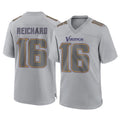 Kooe MN.Vikings #16 Will Reichard Player Gray Atmosphere Fashion Home Game Stitched Jerseys