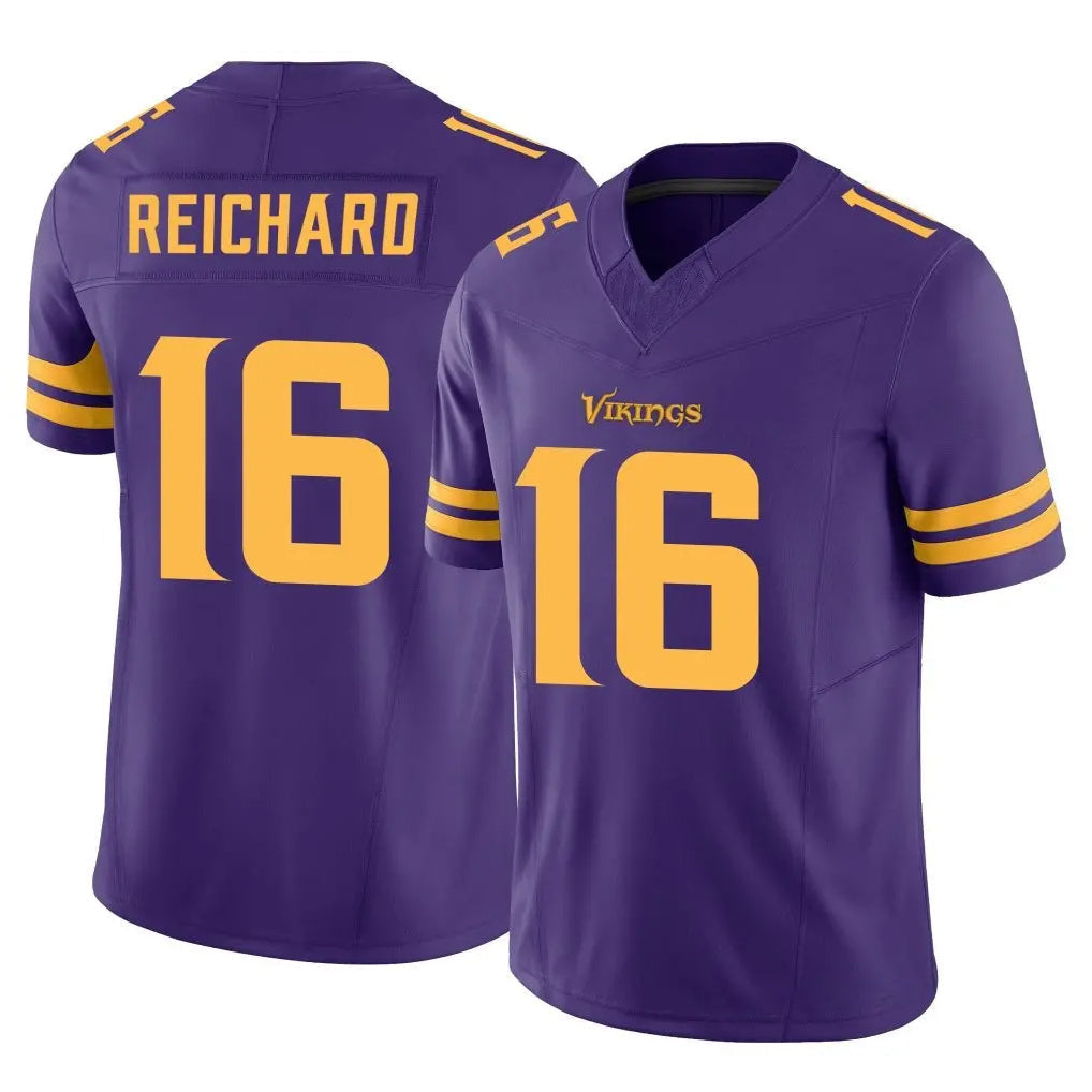 Kooe MN.Vikings #16 Will Reichard Player Purple Limited Alternate Vapor F.U.S.E. Home Game Stitched Jerseys