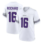 Kooe MN.Vikings #16 Will Reichard Player White Alternate Home Game Stitched Jerseys