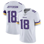 Kooe MN.Vikings #18 Justin Jefferson Player White Limited Vapor Untouchable Home Game Stitched Jerseys