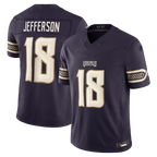 Kooe MN.Vikings #18 Justin Jefferson Purple 2026 Rivalries Collection Limited Stitched Jerseys