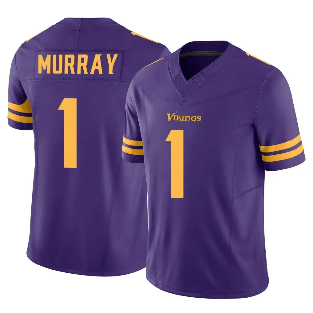 Kooe MN.Vikings #1 Kyler Murray Player Purple Limited Alternate Vapor F.U.S.E. Home Game Stitched Jerseys