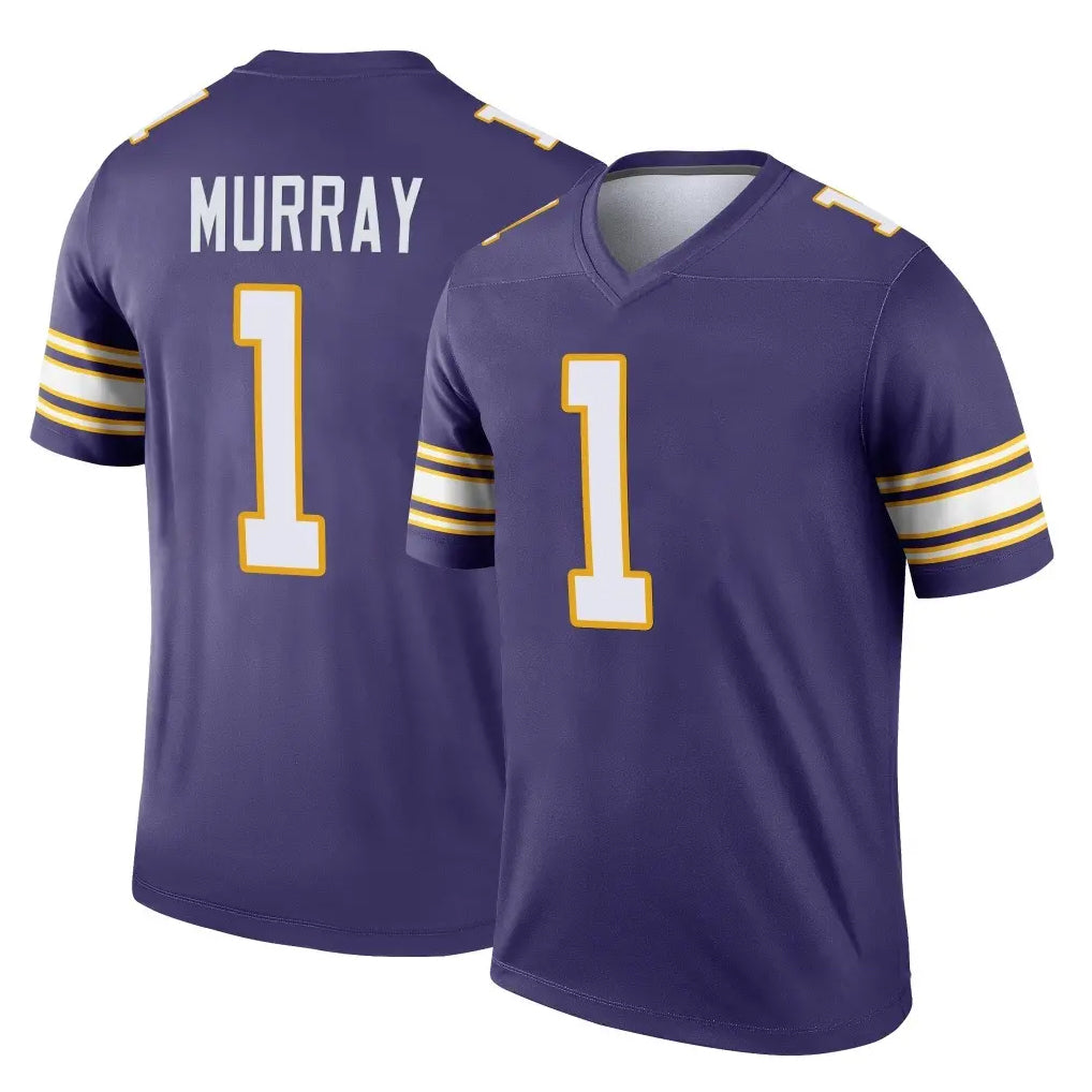 Kooe MN.Vikings #1 Kyler Murray Player Purple Limited Classic Home Game Stitched Jerseys