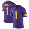 Kooe MN.Vikings #1 Kyler Murray Player Purple Limited Color Rush Home Game Stitched Jerseys