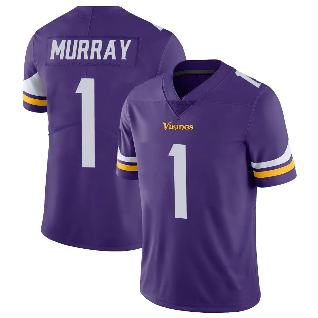 Kooe MN.Vikings #1 Kyler Murray Player Purple Limited Vapor Untouchable Home Game Stitched Jerseys