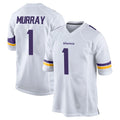 Kooe MN.Vikings #1 Kyler Murray Player White Home Game Stitched Jerseys