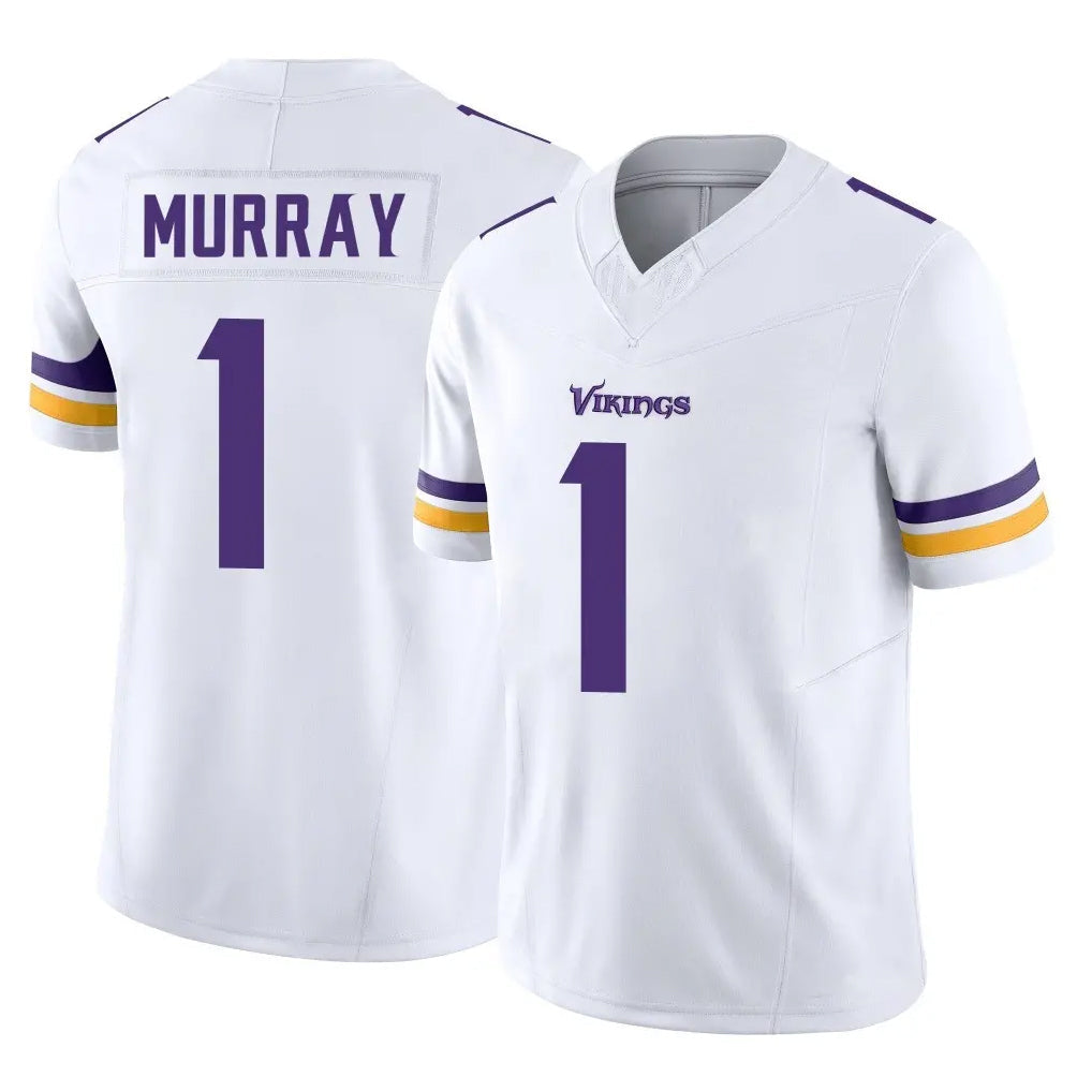Kooe MN.Vikings #1 Kyler Murray Player White Limited Vapor F.U.S.E. Home Game Stitched Jerseys