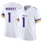 Kooe MN.Vikings #1 Kyler Murray Player White Limited Vapor F.U.S.E. Home Game Stitched Jerseys