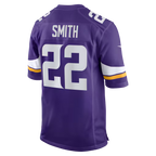 Kooe MN.Vikings #22 Harrison Smith Purple Game Stitched Jerseys