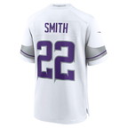 Kooe MN.Vikings #22 Harrison Smith White Alternate Game Stitched Jerseys