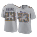 Kooe MN.Vikings #23 James Pierre Player Gray Atmosphere Fashion Home Game Stitched Jerseys
