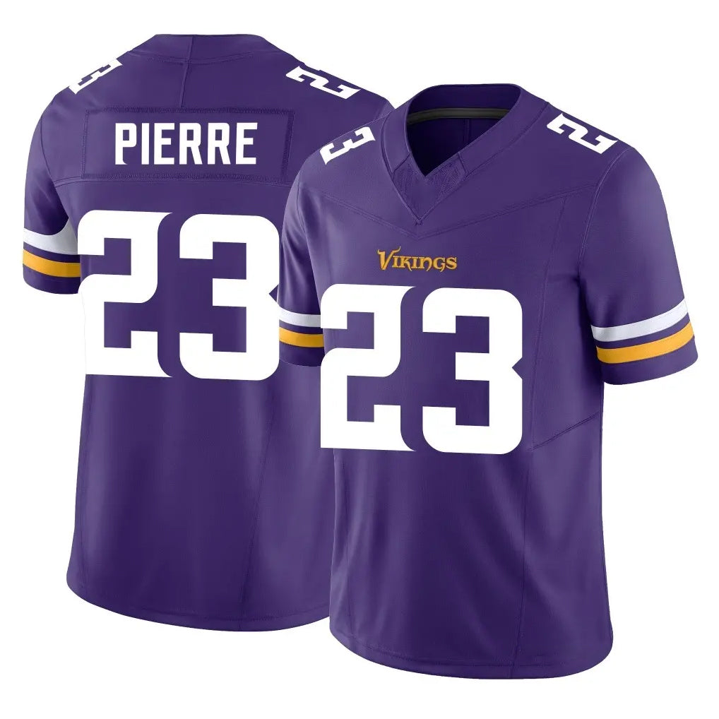 Kooe MN.Vikings #23 James Pierre Player Purple Limited Vapor F.U.S.E. Home Game Stitched Jerseys