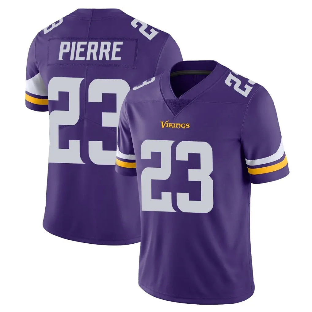 Kooe MN.Vikings #23 James Pierre Player Purple Limited Vapor Untouchable Home Game Stitched Jerseys