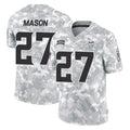 Kooe MN.Vikings #27 Jordan Mason Player Arctic Camo Salute To Service Limited Game Stitched Jerseys