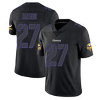 Kooe MN.Vikings #27 Jordan Mason Player Black Impact LImited Home Game Stitched Jerseys