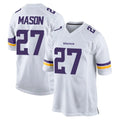 Kooe MN.Vikings #27 Jordan Mason Player White Home Game Stitched Jerseys