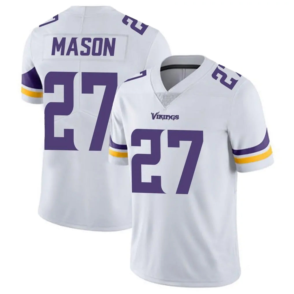 Kooe MN.Vikings #27 Jordan Mason Player White Limited Vapor Untouchable Home Game Stitched Jerseys