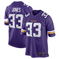 Kooe MN.Vikings #33 Aaron Jones Purple Game Player Jersey Stitched American Stitched Jerseys