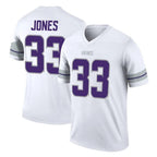Kooe MN.Vikings #33 Aaron Jones Sr. Player White Alternate Legend Home Game Stitched Jerseys