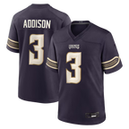 Kooe MN.Vikings #3 Jordan Addison Purple 2026 Rivalries Collection Game Stitched Jerseys