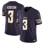 Kooe MN.Vikings #3 Jordan Addison Purple 2026 Rivalries Collection Limited Stitched Jerseys