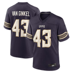 Kooe MN.Vikings #43 Andrew Van Ginkel Purple 2026 Rivalries Collection Game Stitched Jerseys
