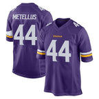 Kooe MN.Vikings #44 Josh Metellus Player Purple Home Game Stitched Jerseys