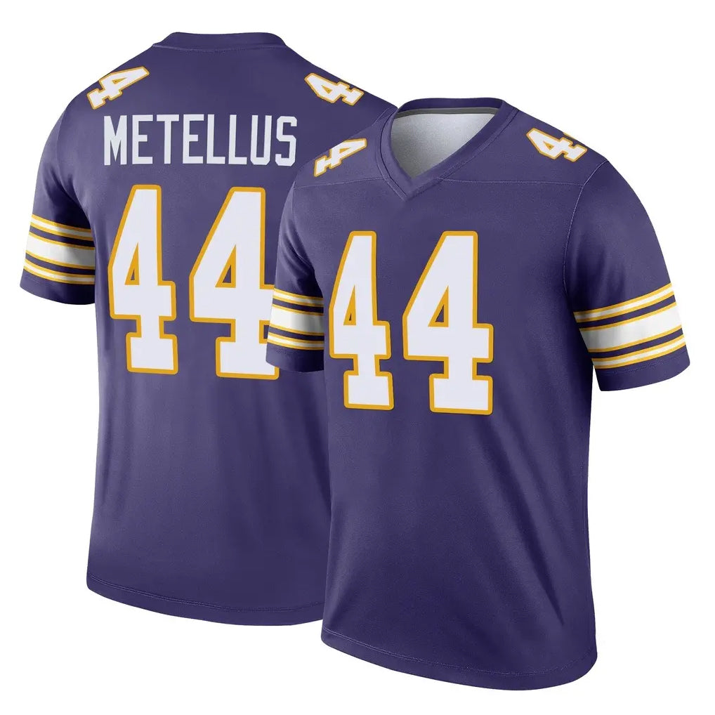 Kooe MN.Vikings #44 Josh Metellus Player Purple Limited Classic Home Game Stitched Jerseys