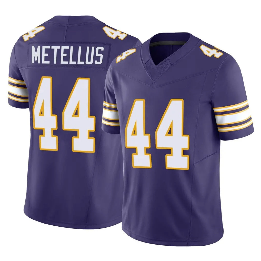Kooe MN.Vikings #44 Josh Metellus Player Purple Limited Classic Vapor F.U.S.E. Home Game Stitched Jerseys