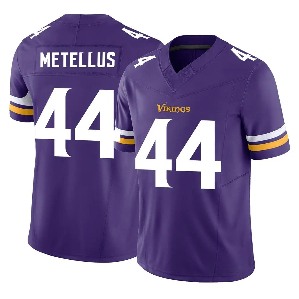 Kooe MN.Vikings #44 Josh Metellus Player Purple Limited Vapor F.U.S.E. Home Game Stitched Jerseys
