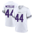 Kooe MN.Vikings #44 Josh Metellus Player White Alternate Home Game Stitched Jerseys