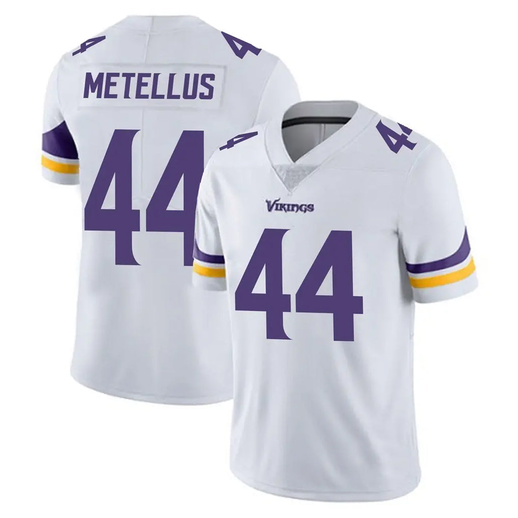 Kooe MN.Vikings #44 Josh Metellus Player White Limited Vapor Untouchable Home Game Stitched Jerseys